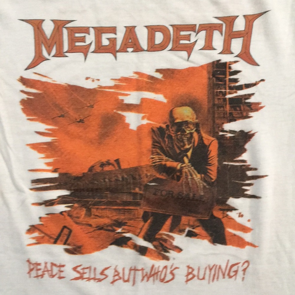 Vintage megadeth Concert shirt
